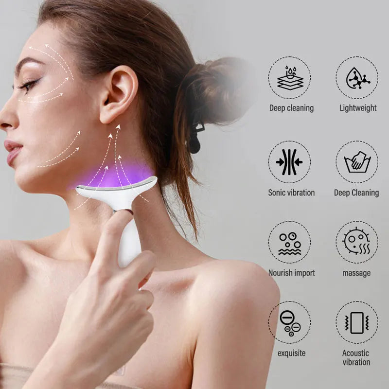 Revitalizing Neck and Face Massager