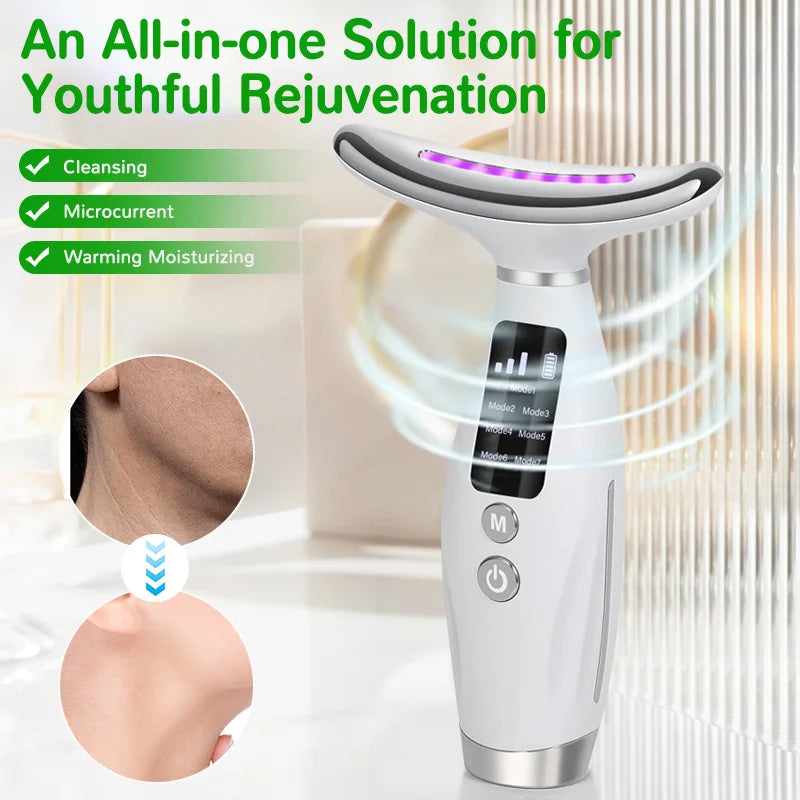 Revitalizing Neck and Face Massager
