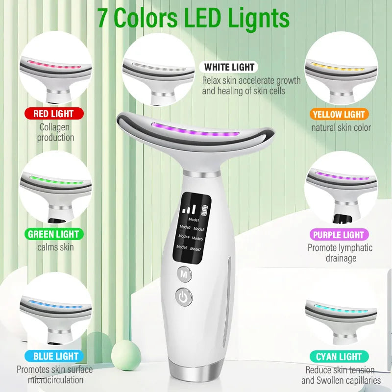Revitalizing Neck and Face Massager